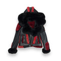 Women's Biker Shearling with Fox Collar