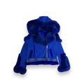 Women's Biker Shearling with Fox Collar