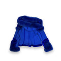 Women's Biker Shearling with Fox Collar