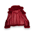 Women's Biker Shearling with Fox Collar