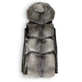 Leather and Fox 7/8 Vest
