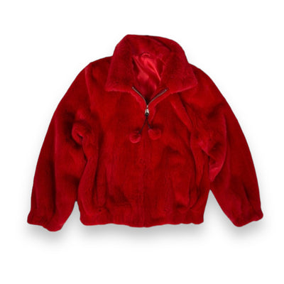 Red Mink Bomber