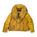 Men's Moto Jacket with Fox Collar