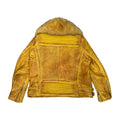 Men's Moto Jacket with Fox Collar