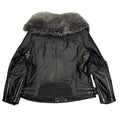 Men's Moto Jacket with Fox Collar