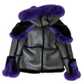 Biker Shearling with Fox Collar