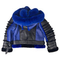 Biker Shearling with Fox Collar