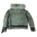 Biker Shearling with Fox Collar