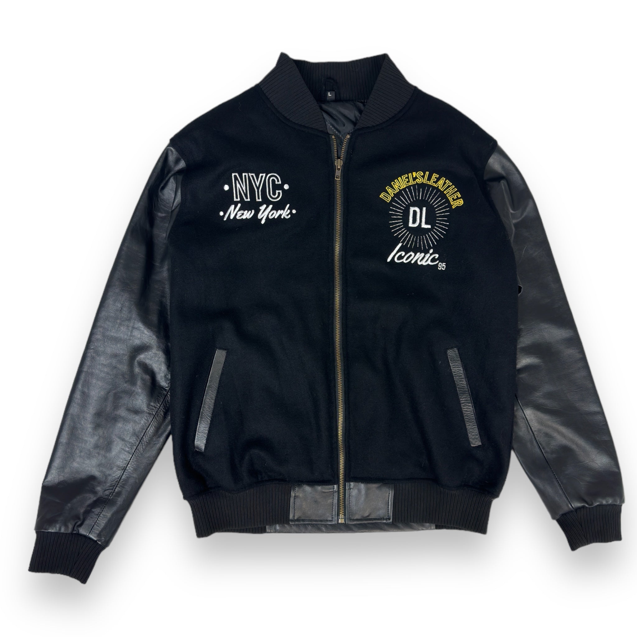 DLNYC Signature Varsity Jacket – Daniel's Leather
