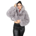 Faux Layered Bolero with Hood