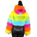 Faux Layered Bolero with Hood