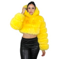 Faux Layered Bolero with Hood