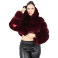 Faux Layered Bolero with Hood