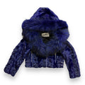 Biker Style Mink Jacket