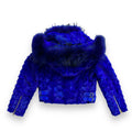 Biker Style Mink Jacket
