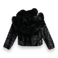 Biker Style Mink Jacket