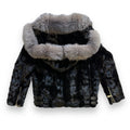 Biker Style Mink Jacket