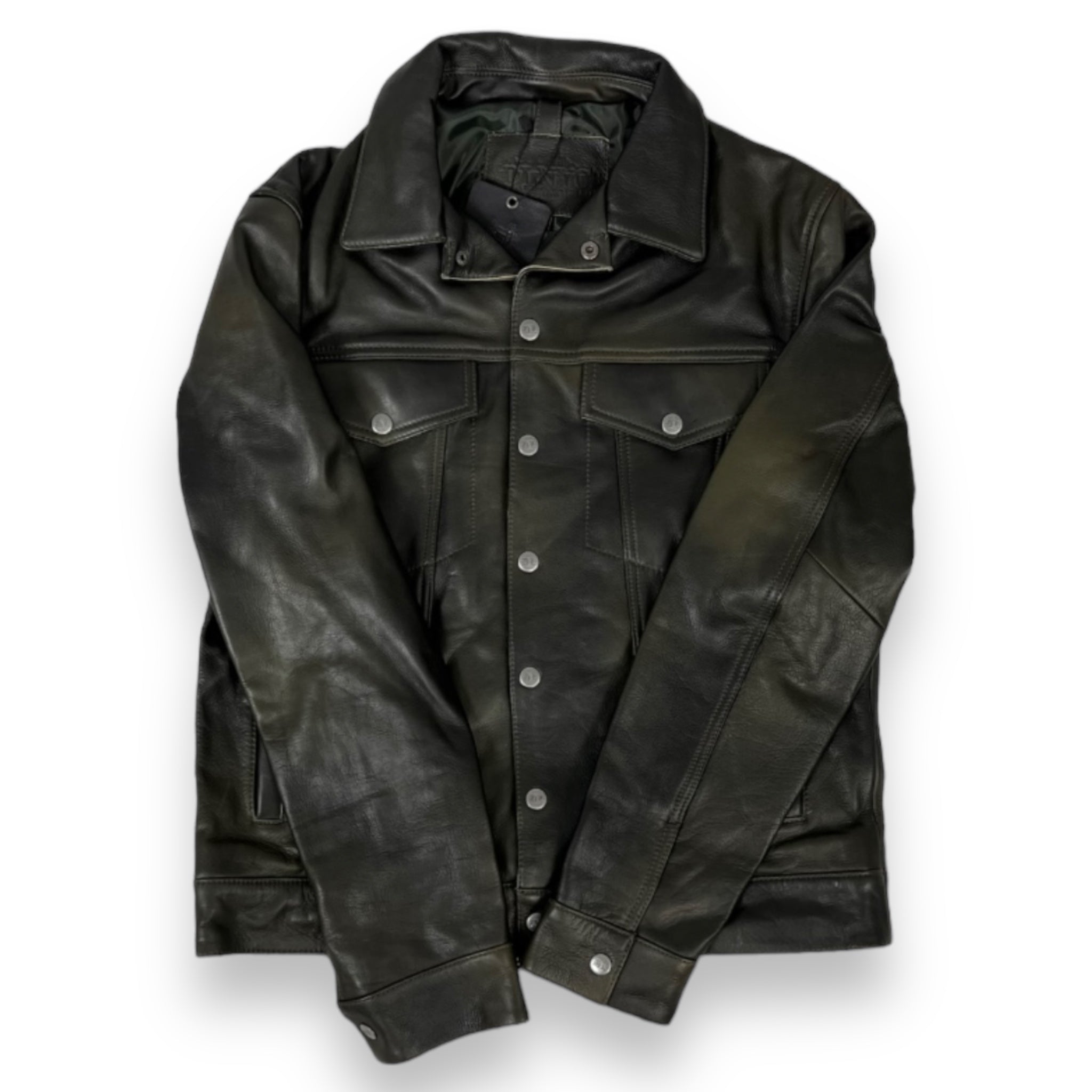 Cow Leather Trucker Jean Jacket – Daniel's Leather