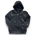 Leather Hoodie