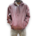 Leather Hoodie