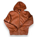 Leather Hoodie
