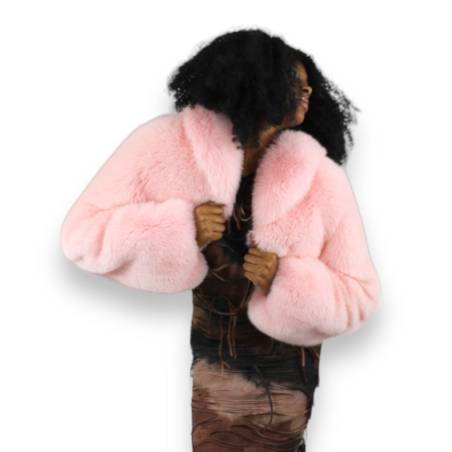 Full Skin Cropped Fox Bolero
