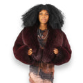 Full Skin Cropped Fox Bolero