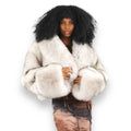 Full Skin Cropped Fox Bolero