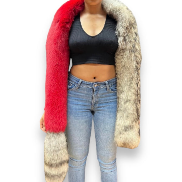 Fox Match Stole Shawl