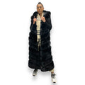 Full Length Fox Vest with Hood