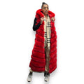 Full Length Fox Vest with Hood