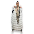 Full Length Fox Vest with Hood