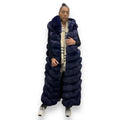 Full Length Fox Vest with Hood
