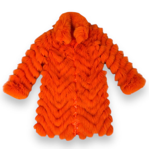 Double Sided Fur/Rain Coat