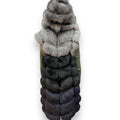 3/4 Fox Vest with Hood
