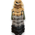 3/4 Fox Vest with Hood