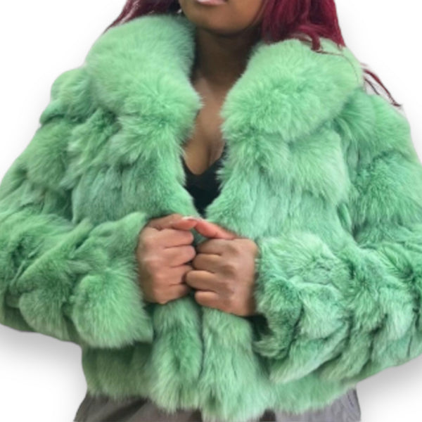 Fox Bolero with Full Collar