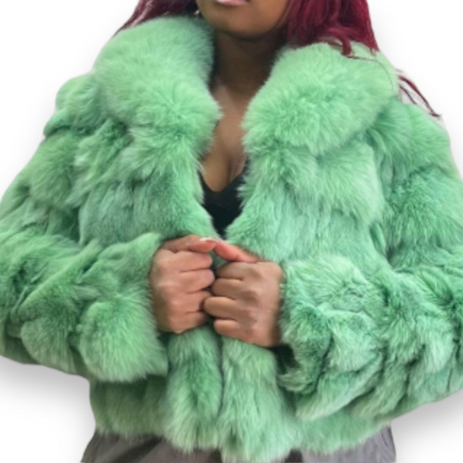 Fox Bolero with Full Collar