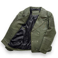 Ribbed Moto Jacket