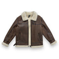 B3 Shearling with Zipper