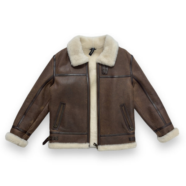 B3 Shearling with Zipper