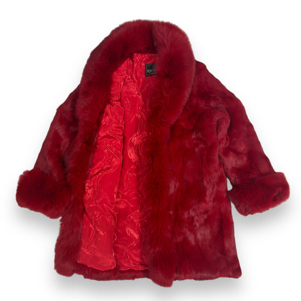 3/4 Rabbit Fur Coat