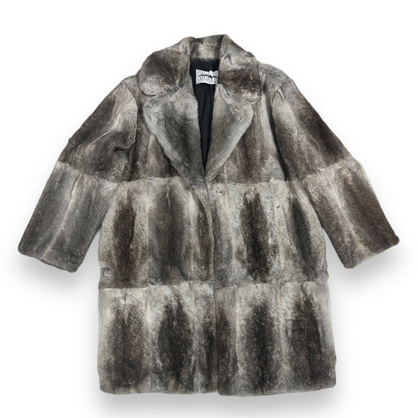Rex Rabbit Chinchilla Peacoat