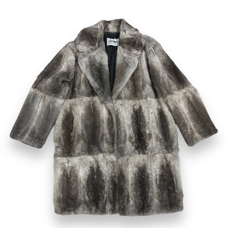 Rex Rabbit Chinchilla Peacoat