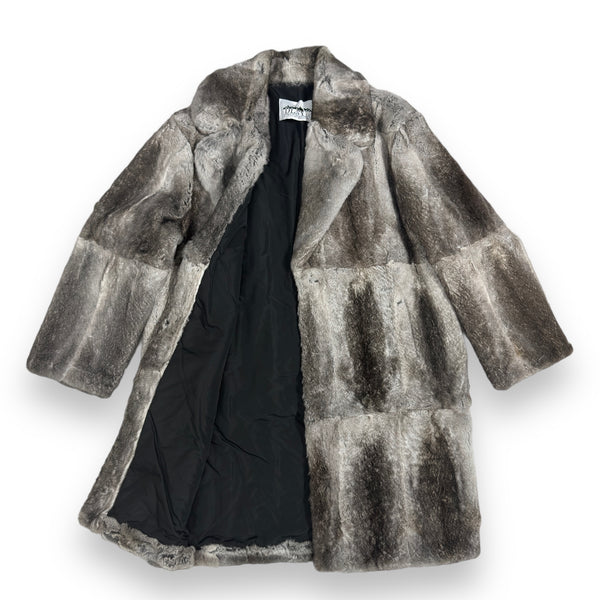 Rex Rabbit Chinchilla Peacoat