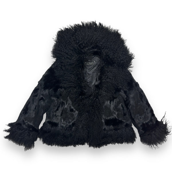 Mink with Mongolian Lamb Collar