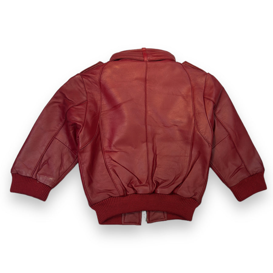 Leather Jacket with Zipper