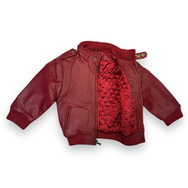 Leather Jacket with Zipper