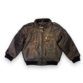 Leather Jacket with Zipper