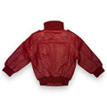 Leather Jacket with Chest Pockets